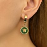 Luksuzne minđuše grčki ključ