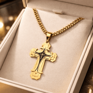 Lanac kocka sa priveskom Lazarevog krsta